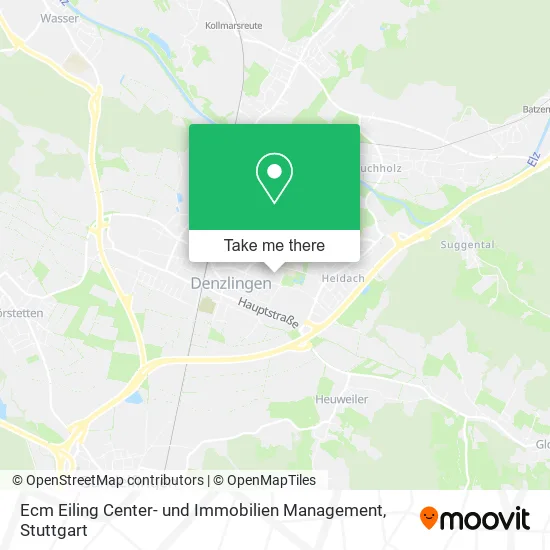 Карта Ecm Eiling Center- und Immobilien Management