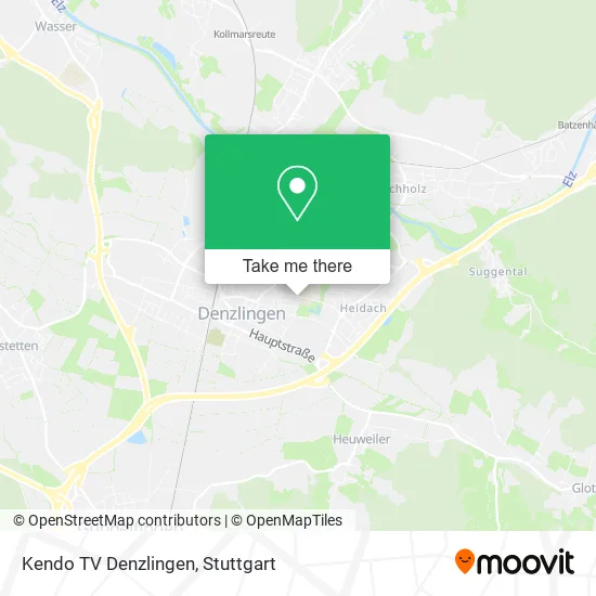 Карта Kendo TV Denzlingen