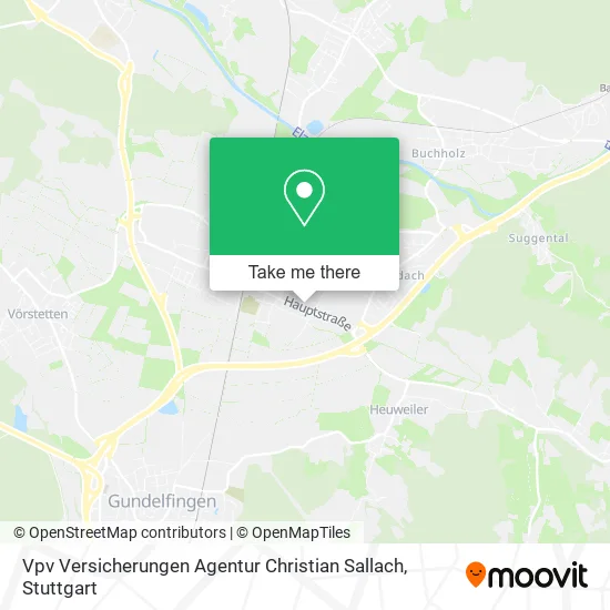 Карта Vpv Versicherungen Agentur Christian Sallach