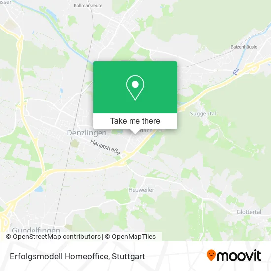 Карта Erfolgsmodell Homeoffice