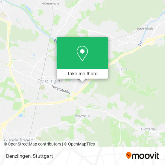 Карта Denzlingen