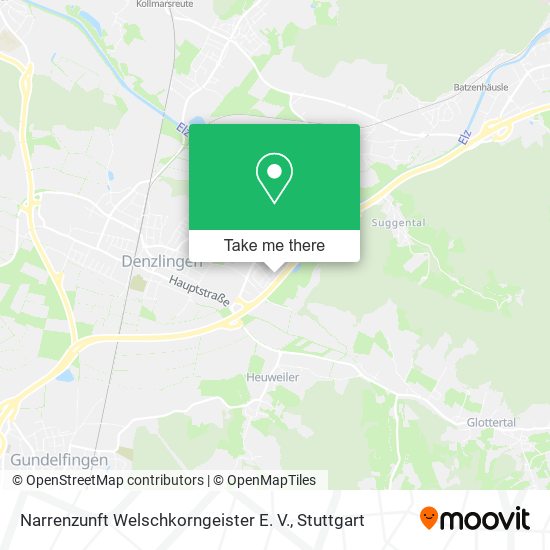Narrenzunft Welschkorngeister E. V. map