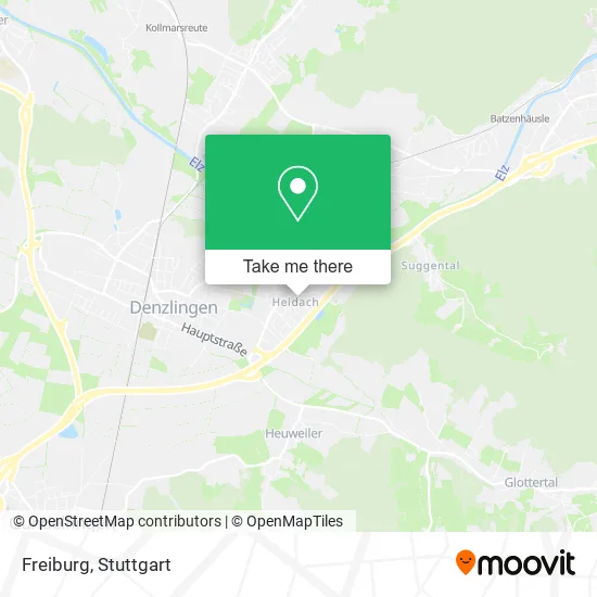 Карта Freiburg