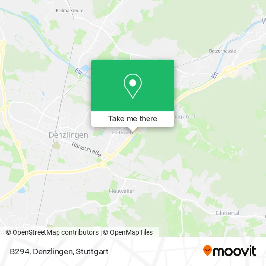 Карта B294, Denzlingen