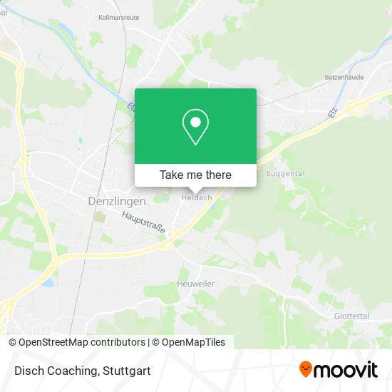 Карта Disch Coaching