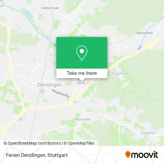 Карта Ferien Denzlingen