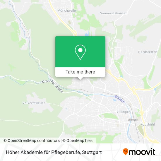 Höher Akademie für Pflegeberufe map