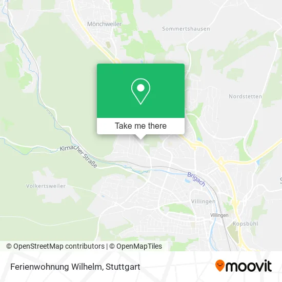Карта Ferienwohnung Wilhelm