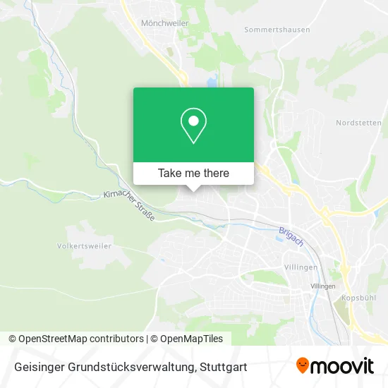 Карта Geisinger Grundstücksverwaltung