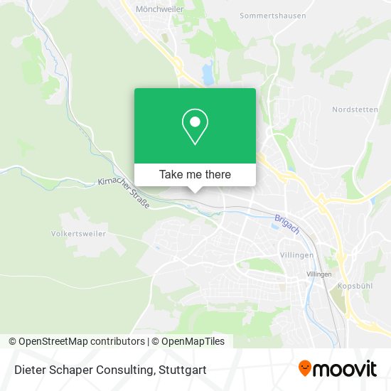 Dieter Schaper Consulting map