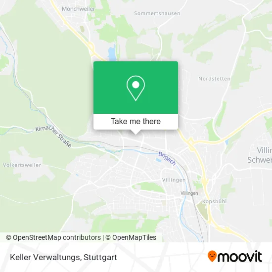 Карта Keller Verwaltungs