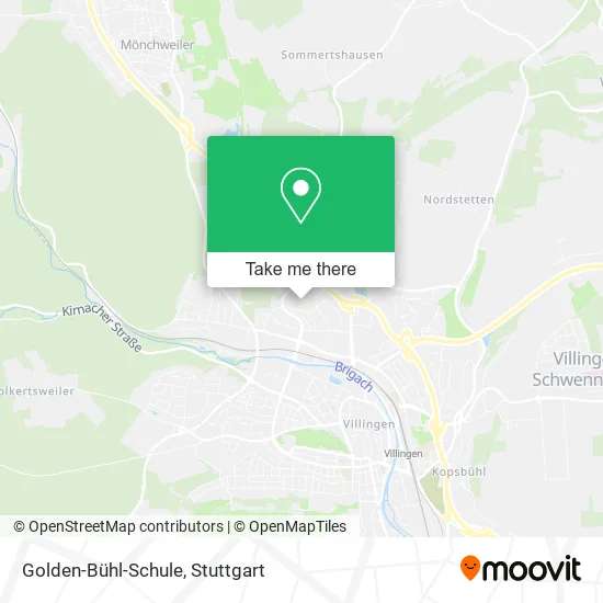 Карта Golden-Bühl-Schule