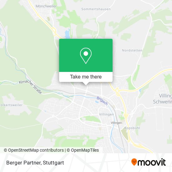 Berger Partner map