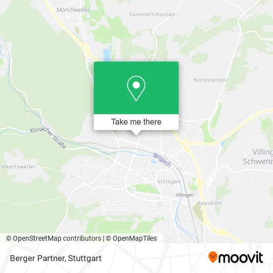 Карта Berger Partner