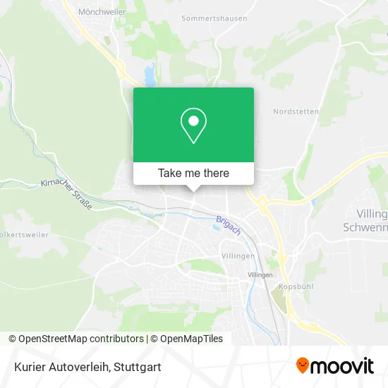 Карта Kurier Autoverleih