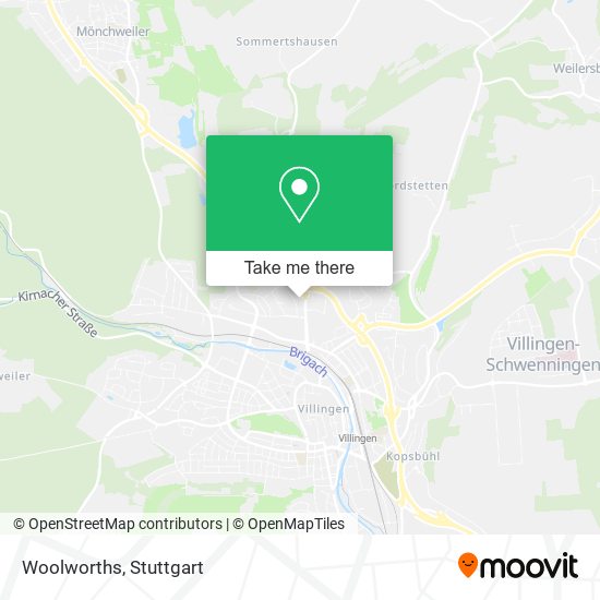 Woolworths map