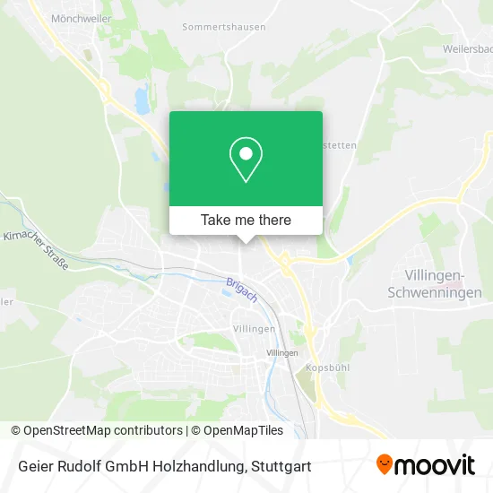 Карта Geier Rudolf GmbH Holzhandlung