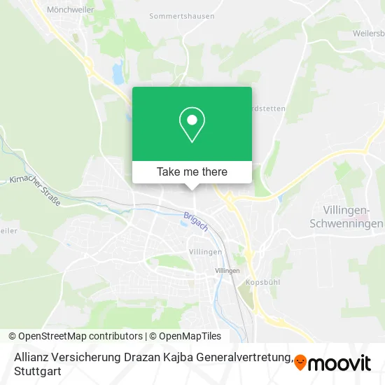 Allianz Versicherung Drazan Kajba Generalvertretung map
