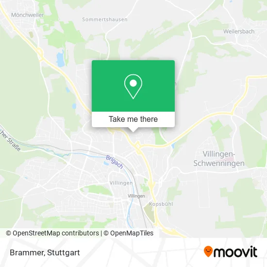 Карта Brammer