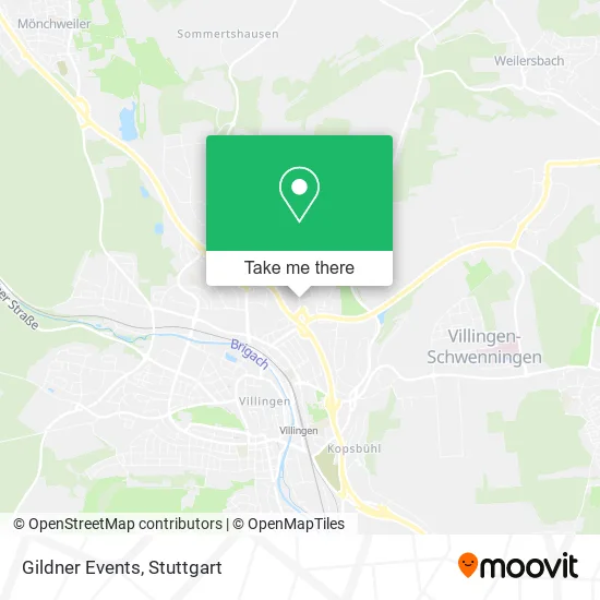 Карта Gildner Events
