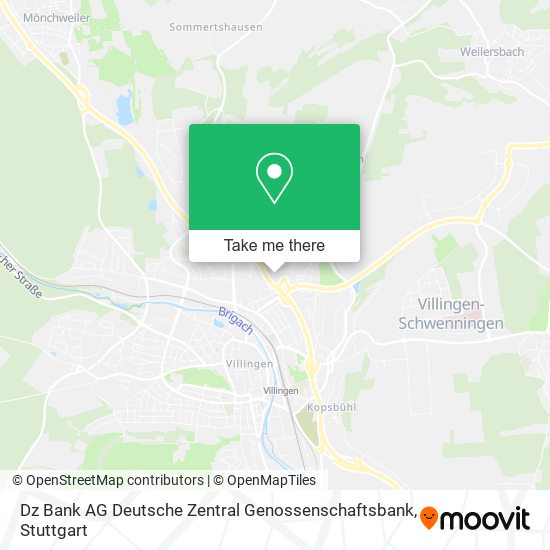 Dz Bank AG Deutsche Zentral Genossenschaftsbank map