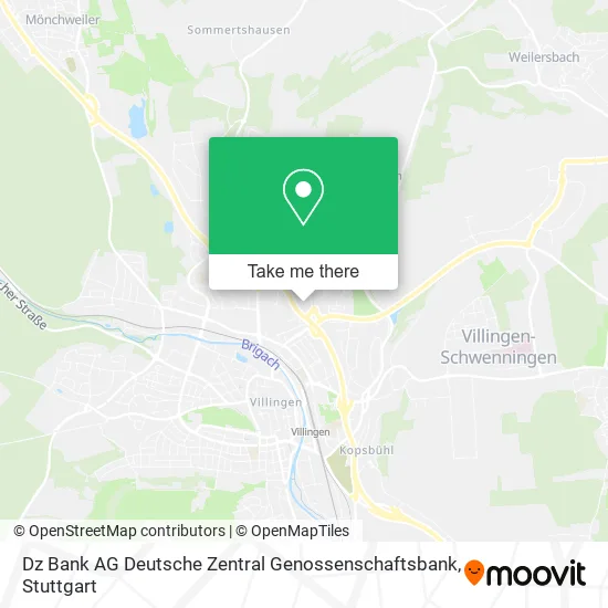 Карта Dz Bank AG Deutsche Zentral Genossenschaftsbank