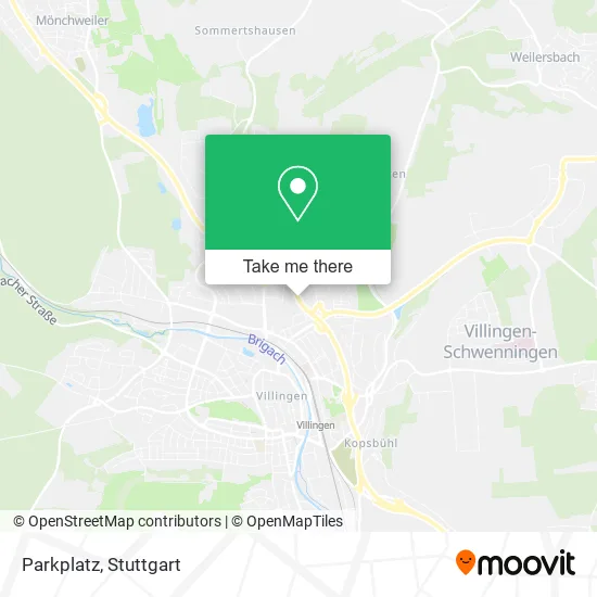 Карта Parkplatz