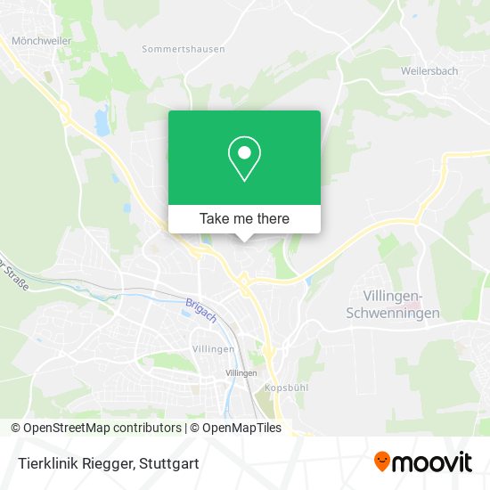 Tierklinik Riegger map