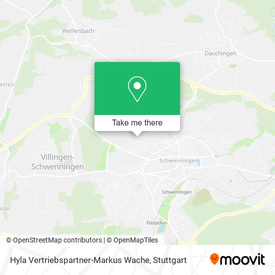 Карта Hyla Vertriebspartner-Markus Wache