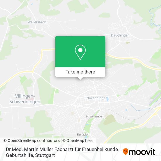 Dr.Med. Martin Müller Facharzt für Frauenheilkunde Geburtshilfe map