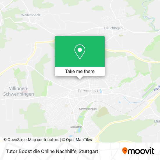 Tutor Boost die Online Nachhilfe map