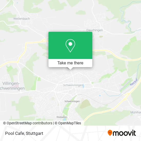 Pool Cafe map
