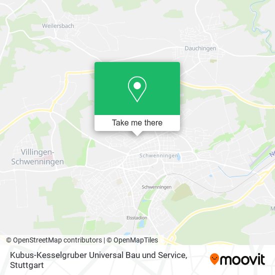 Карта Kubus-Kesselgruber Universal Bau und Service