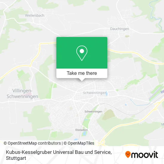 Карта Kubus-Kesselgruber Universal Bau und Service