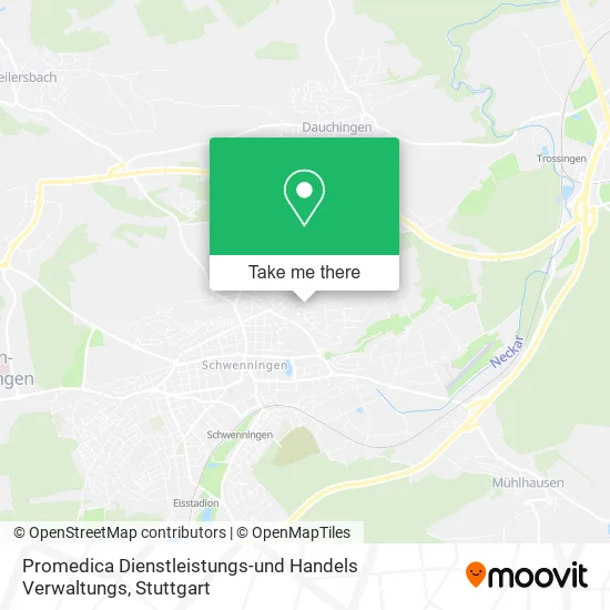 Карта Promedica Dienstleistungs-und Handels Verwaltungs