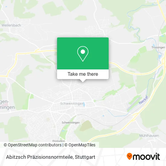 Карта Abitzsch Präzisionsnormteile