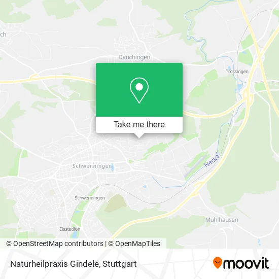 Карта Naturheilpraxis Gindele