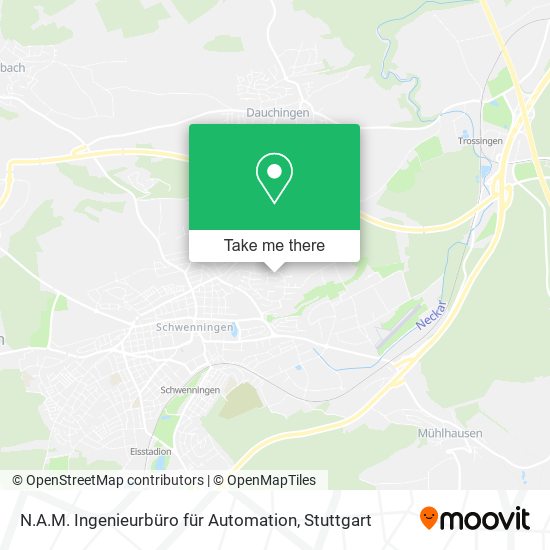 Карта N.A.M. Ingenieurbüro für Automation