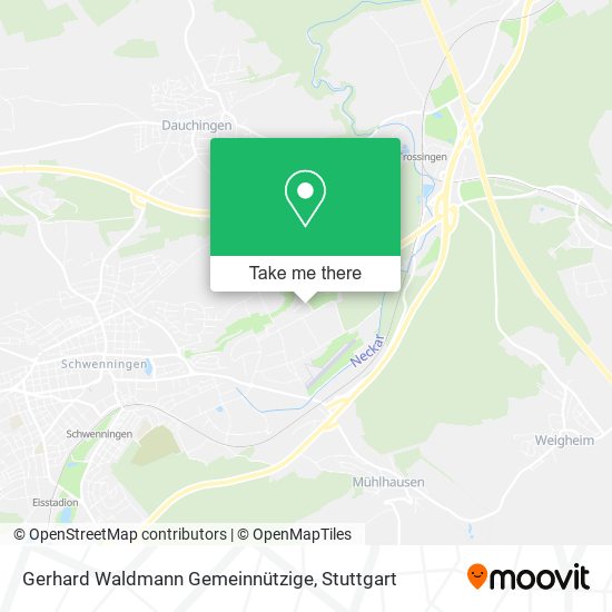 Gerhard Waldmann Gemeinnützige map