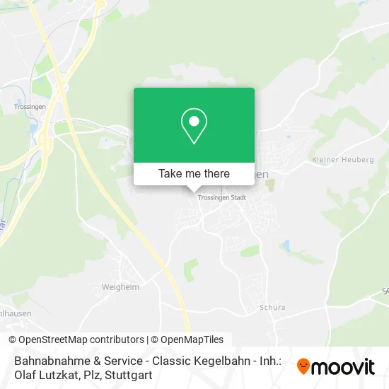 Карта Bahnabnahme & Service - Classic Kegelbahn - Inh.: Olaf Lutzkat, Plz