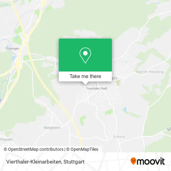 Карта Vierthaler-Kleinarbeiten