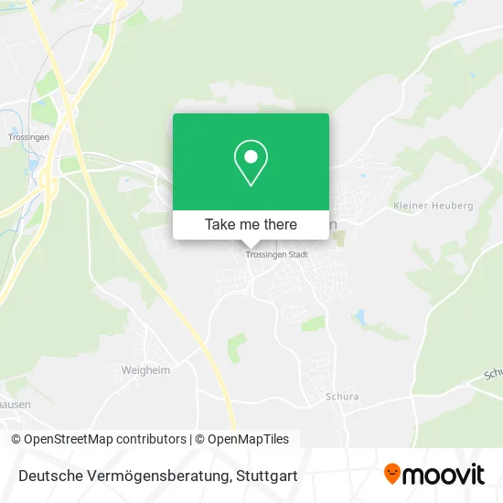 Карта Deutsche Vermögensberatung