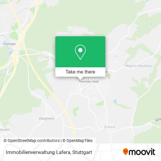 Immobilienverwaltung Lafera map