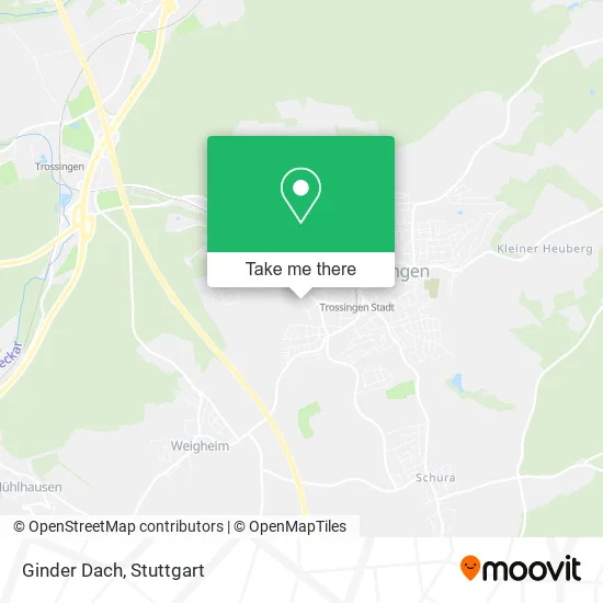 Ginder Dach map