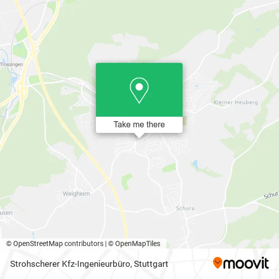 Карта Strohscherer Kfz-Ingenieurbüro