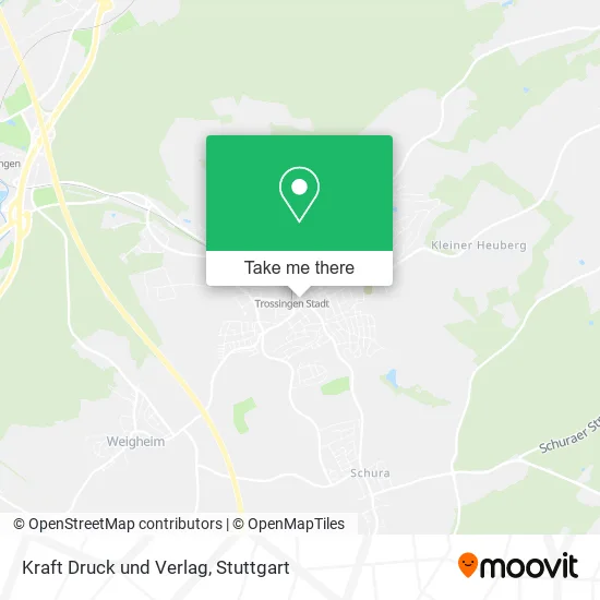 Карта Kraft Druck und Verlag