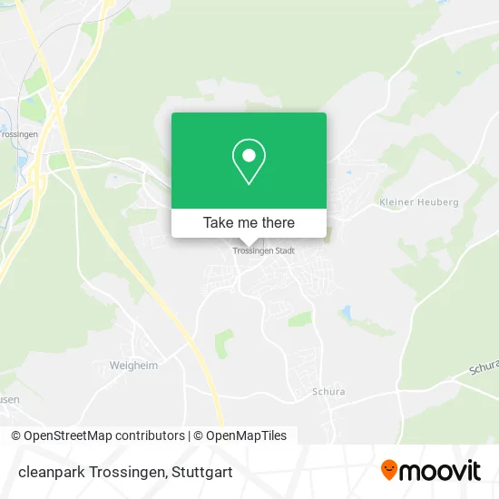Карта cleanpark Trossingen