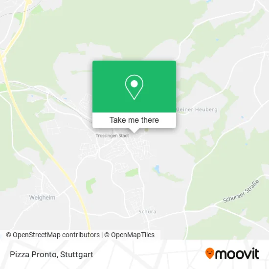 Карта Pizza Pronto