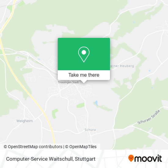 Computer-Service Waitschull map