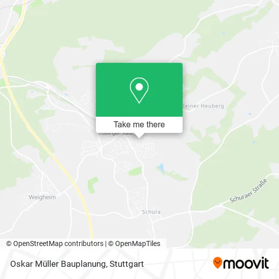 Карта Oskar Müller Bauplanung